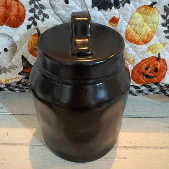Rae Dunn Artisan Collection Black BOO Baby Canister - Picture 5 of 5